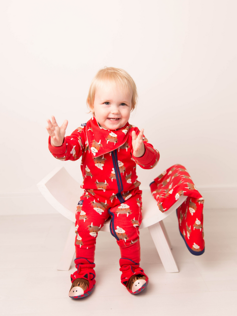 Blade & Rose Highland Cow Gift Bundle - a gorgeous gift set containing beautiful matching items from the Highland Cow collection! Sold by Say It Baby Gifts