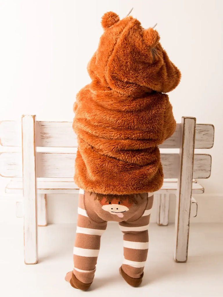 Blade & Rose Netural Highland Cow Hoodie