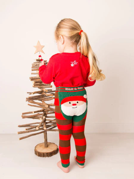 Blade & Rose Santa Leggings - Sold by Say It Baby Gifts