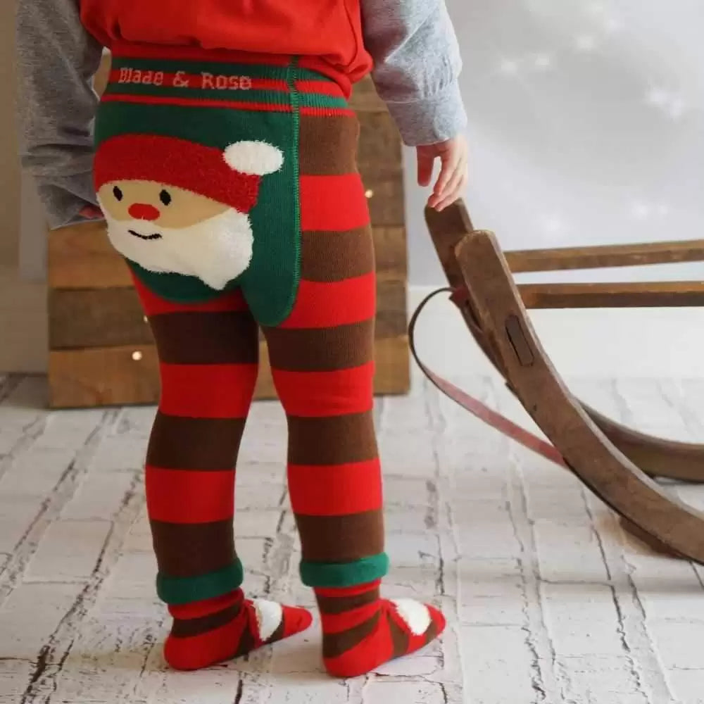 Blade & Rose Santa Leggings - Sold by Say It Baby Gifts