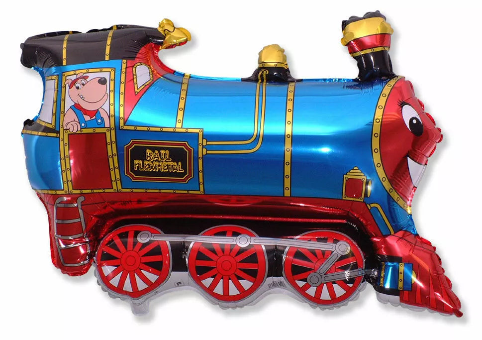Train Air Filled Balloon. Say It Baby Gifts