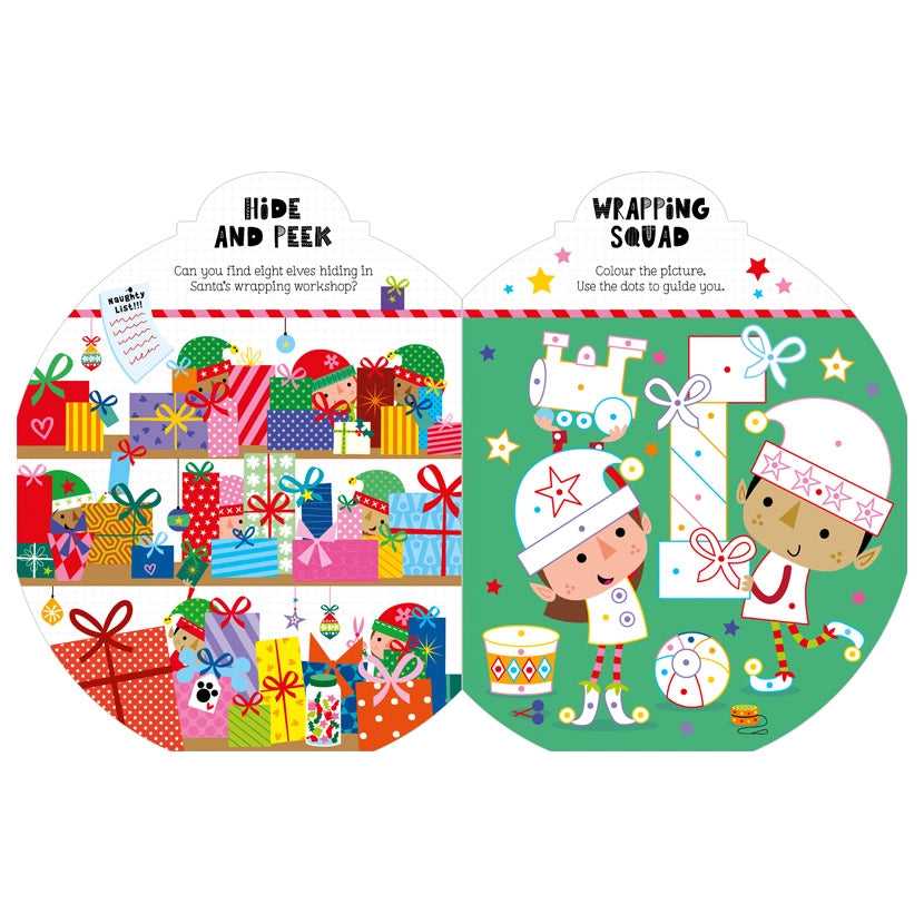 Christmas Magic Activity Book - inside