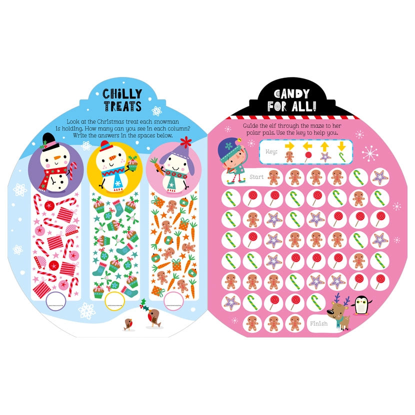 Christmas Magic Activity Book - activity pages