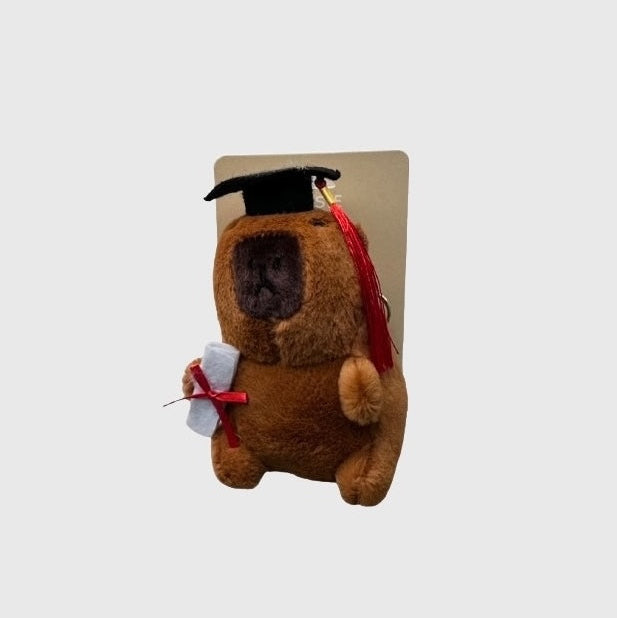 Bessie London Plush Capybara Bachelor Charm - the cutest cuddly companion!
