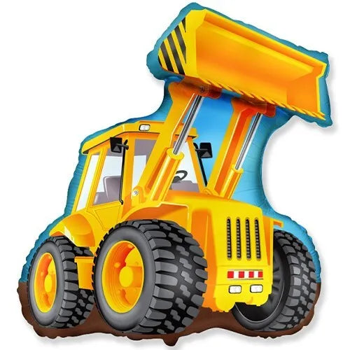 Yellow Digger Air Filled Balloon