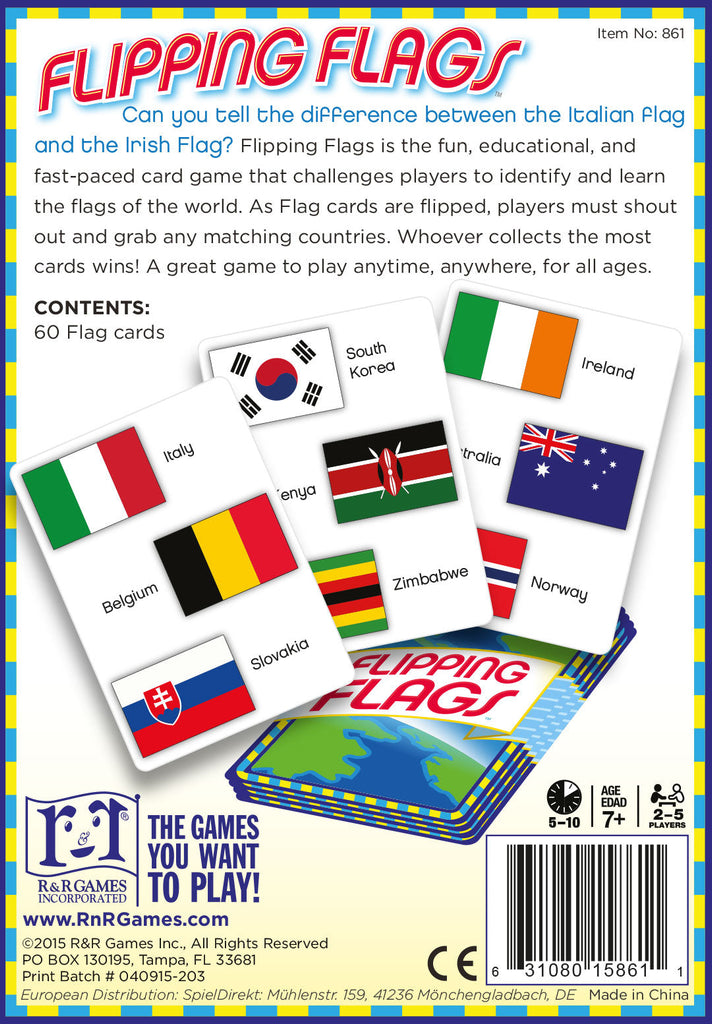 Flipping Flags R & R Games