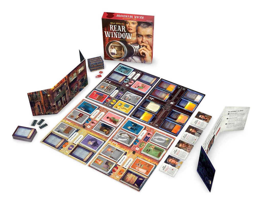 Experience the Hitchcock classic Rear Window from the comfort of your home in this great game by Funko.  Sold by Board Hoarders