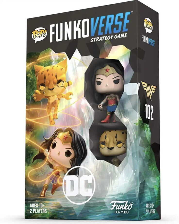 Wonder Woman Funkoverse Strategy Game. Sold by Board Hoarders