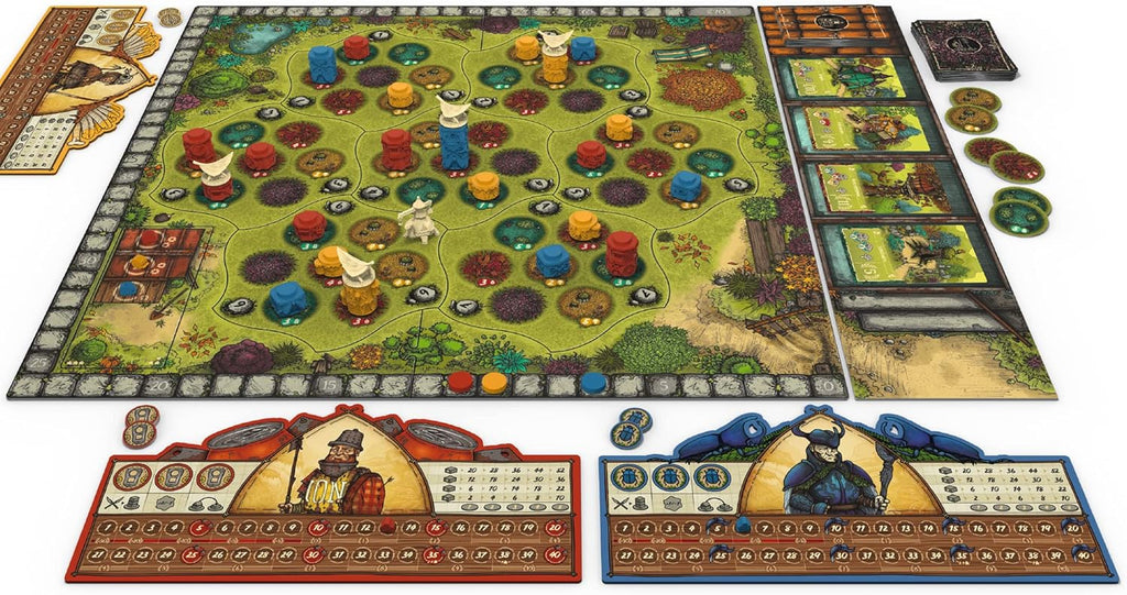 Garden Nation Board Game, full board