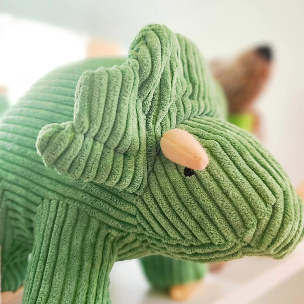 green corduroy dino best years triceratops
