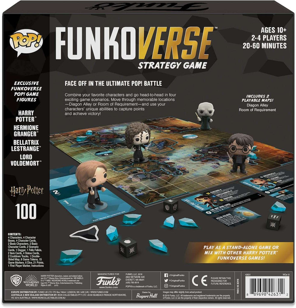Harry Potter Funkoverse Strategy Game - 4 Figure Pack