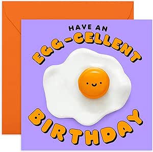 Have an Egg-Cellent Birthday Card. Central 23. Sold by Say It Baby Gifts