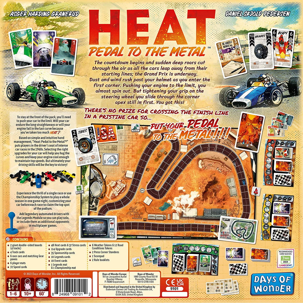 Heat: Pedal to the Metal Days of Wonder