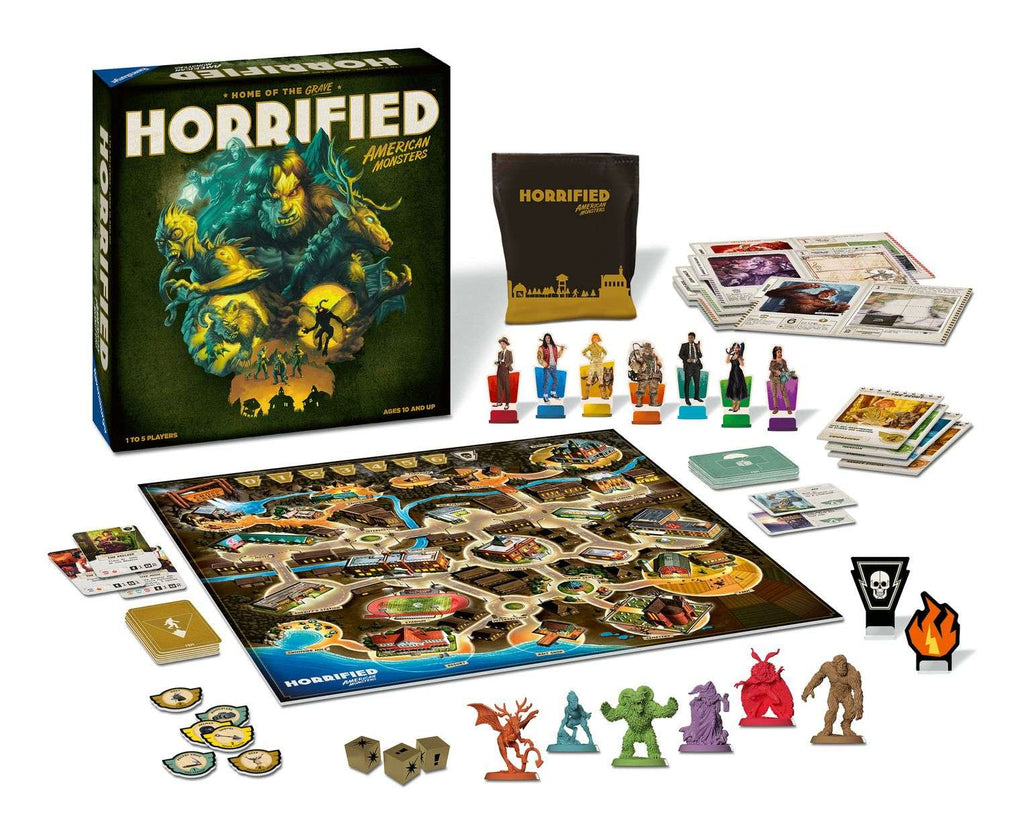 Horrified American Monsters Game Ravensburger