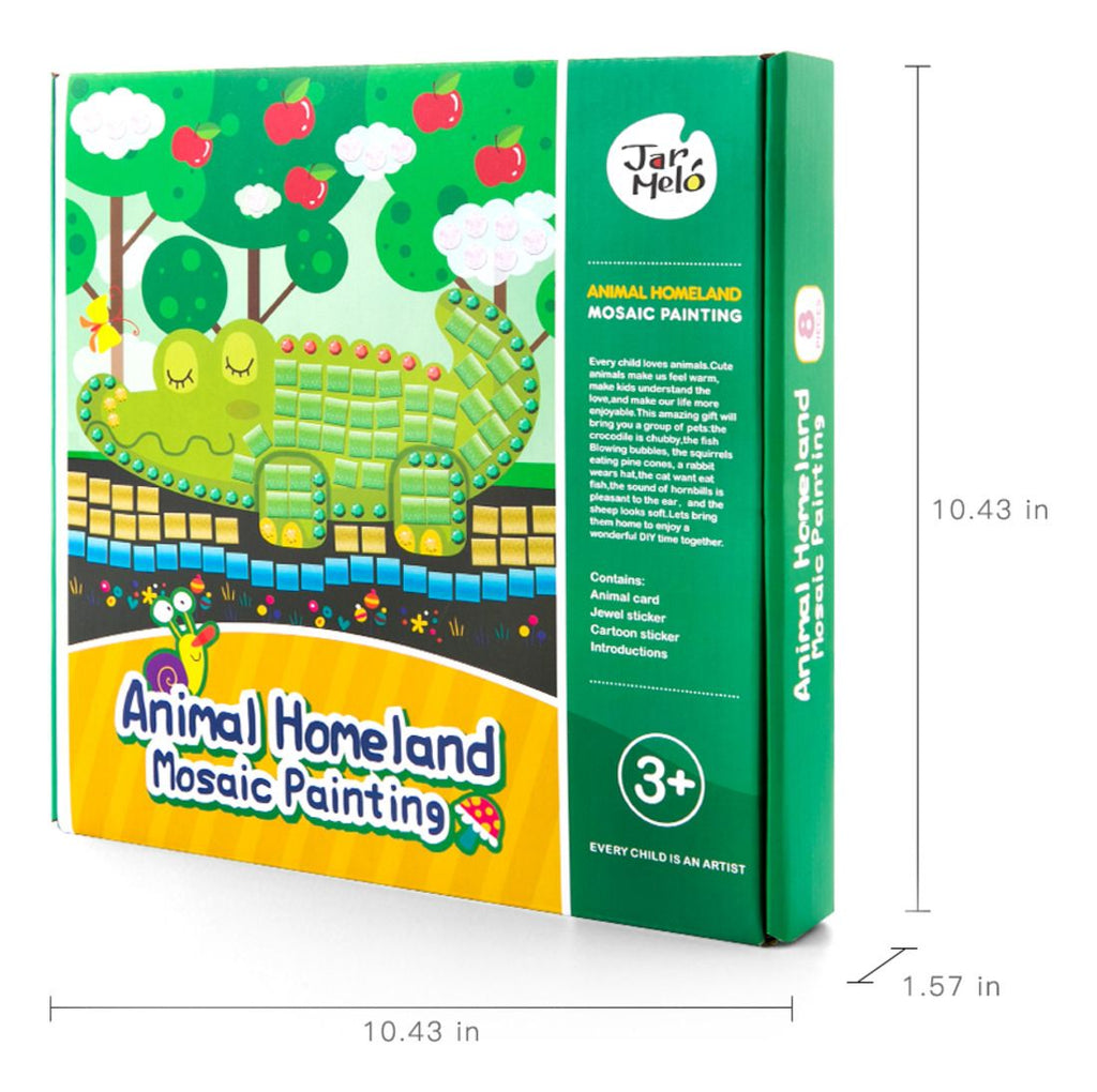 Animal Homeland Mosaics Craft Kit by Jaro Melo.