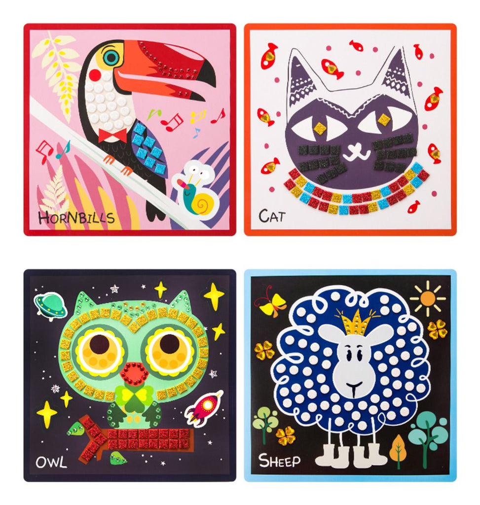 Animal Homeland Mosaics Craft Kit by Jaro Melo.