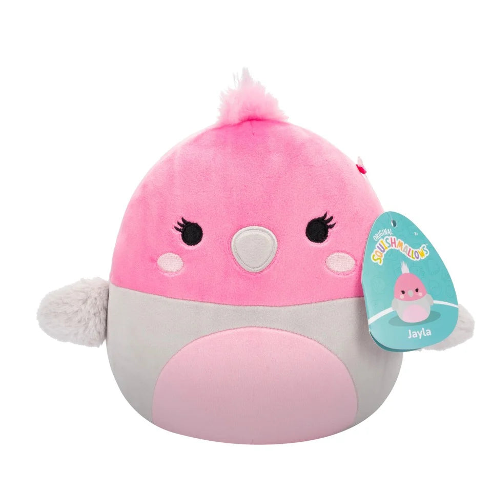 Meet your new cuddly companion - the irresistibly huggable Jayla The Bird Squishmallow!