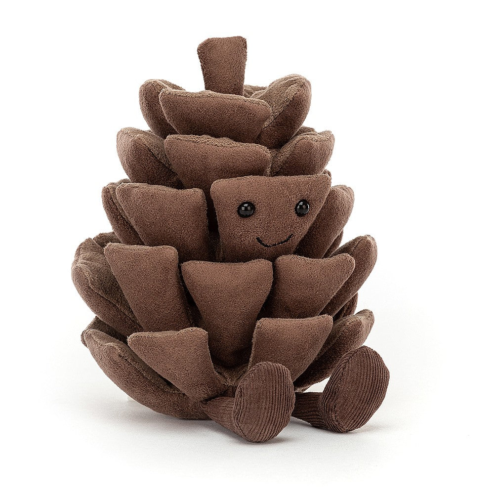 Jellycat Amuseable Pine Cone - A3PCN. Sold by Say It Baby Gifts