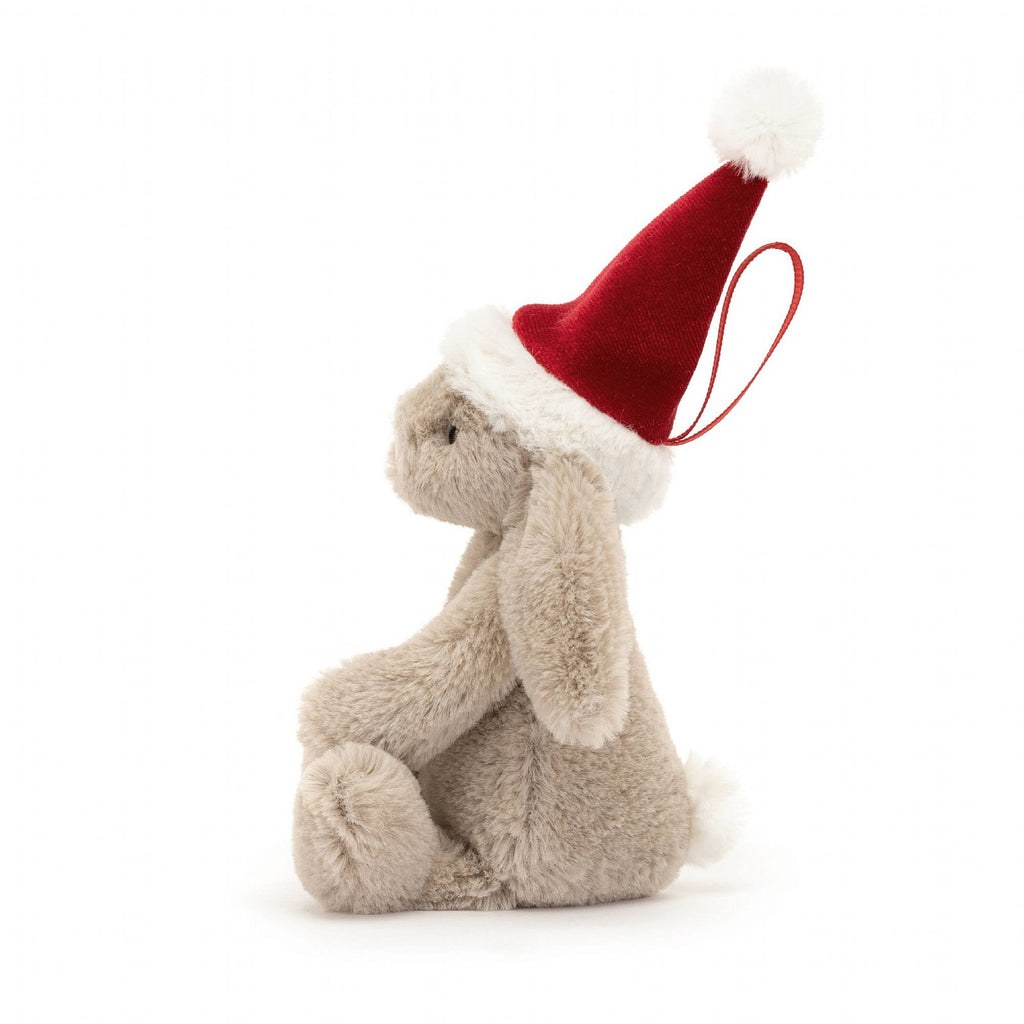 Jellycat Bashful Christmas Bunny Decoration - a gorgeous little bunny perfect for hanging! BAS6CBOR Sold by Say It Baby Gifts