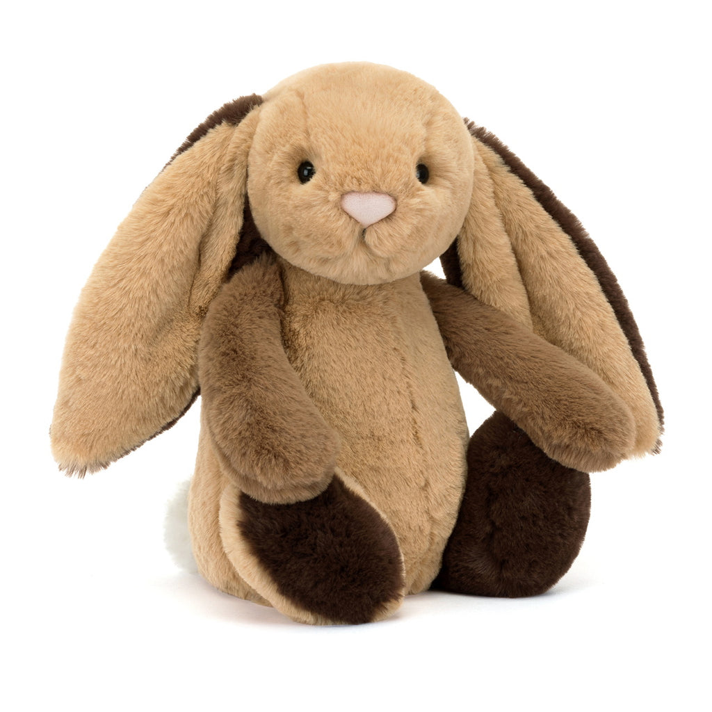 Jellycat Bashful Patchwork Brown Bunny (Medium) - main