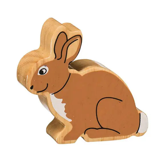 Lanka Kade Natural Brown Rabbit Wooden Toy
