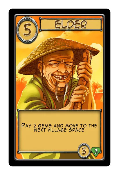 Lost Temple Board Game by White Goblin Games. Sold by Board Hoarders -cards, artwork