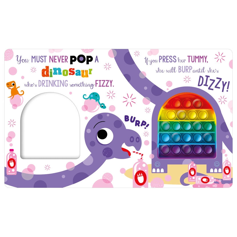 Never Never Pop A Dinosaur Book - inside