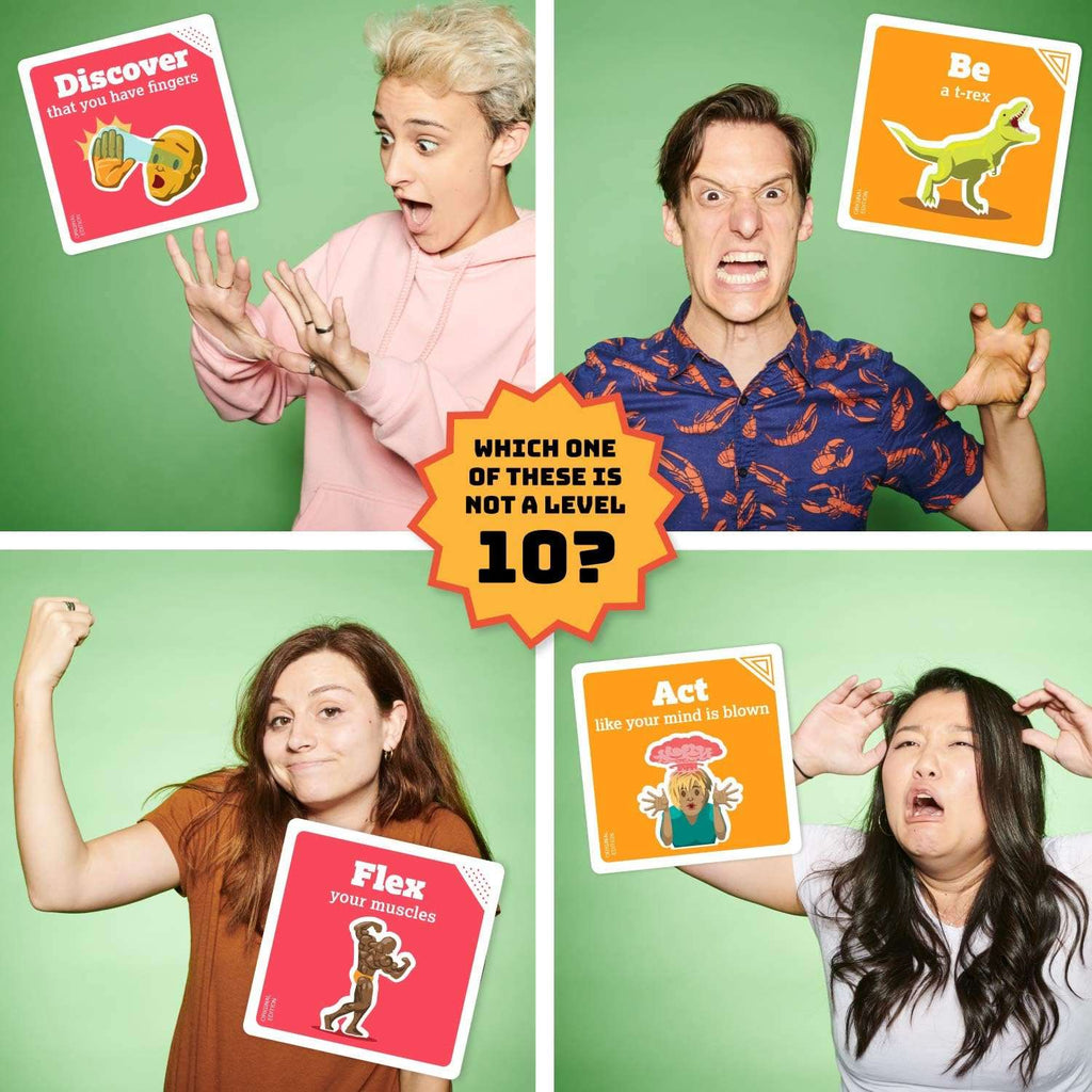 On a Scale of One to T-Rex Card Game