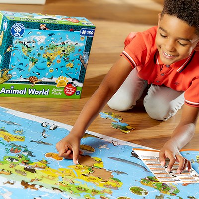 Orchard Toys Animal World Jigsaw Puzzle Orchard Toys