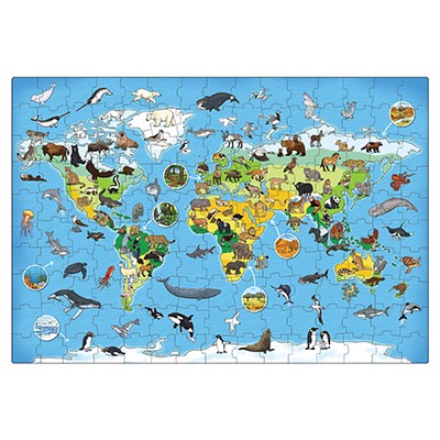 Orchard Toys Animal World Jigsaw Puzzle Orchard Toys