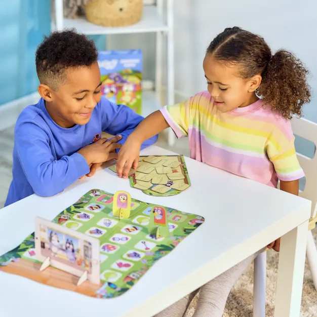 Orchard Toys Bluey Grannies Game - kids playing
