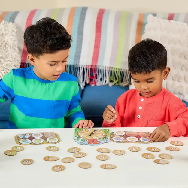 Orchard Dinosaur Number Eggs Game - kids playing