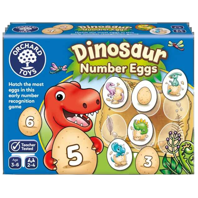 Orchard Dinosaur Number Eggs Game - Hatch the most eggs in this early number recognition game.