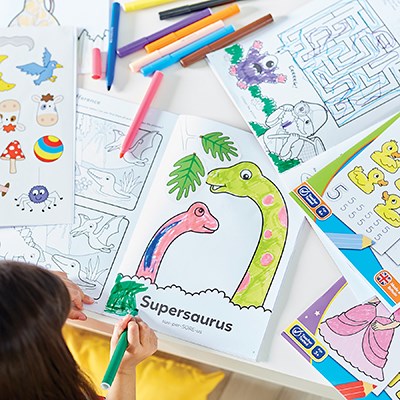 Orchard Toys Dinosaurs Colouring Book Orchard Toys