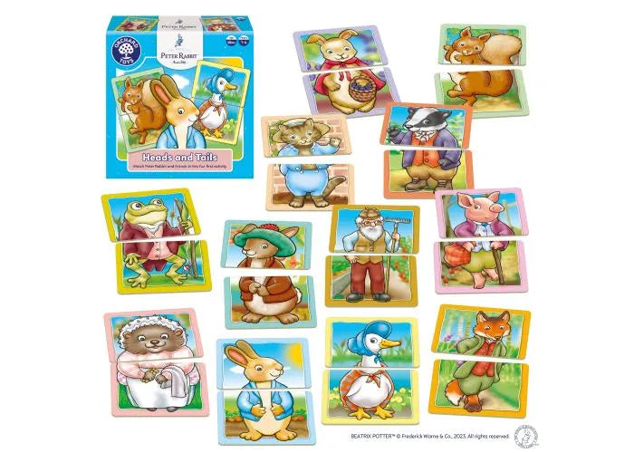 Orchard Toys Peter Rabbit Heads and Tails Game