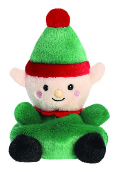 Aurora Palm Pals Jolly Elf Soft Toy - a sweet collectable little toy that will fit perfectly in your palm!
