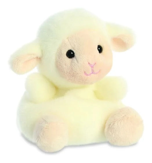 Aurora Palm Pals Lamb Soft Toy - a gorgeous collectable little toy that will fit perfectly in your palm!