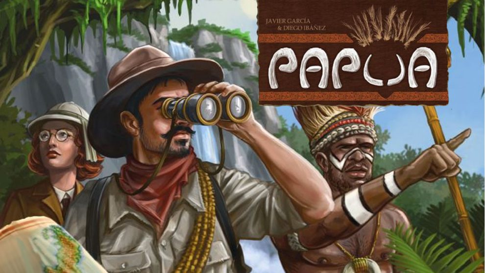 Papua worker placement game by Devir. Sold by Board Hoarders