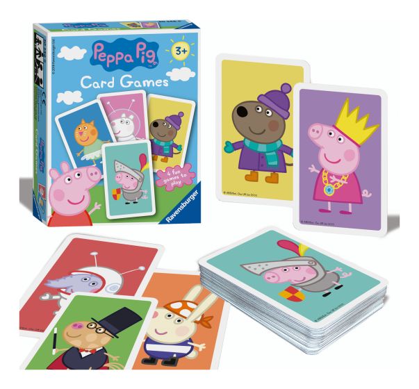 Peppa Pig Card Game - 4 fun card games in 1!
