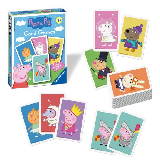 Peppa Pig Card Game - 4 fun card games in 1!