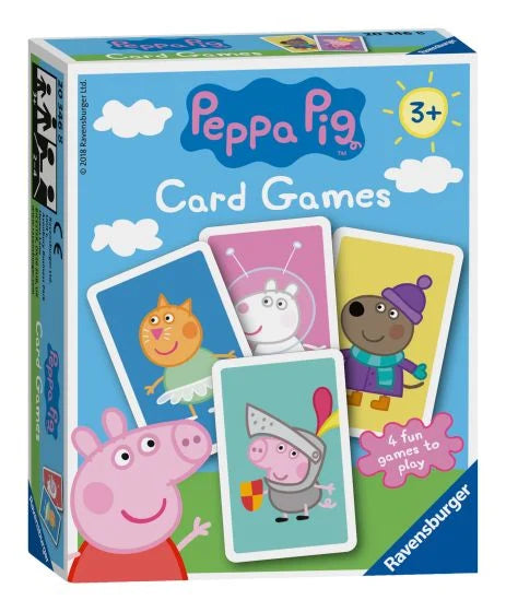 Peppa Pig Card Game - 4 fun card games in 1!