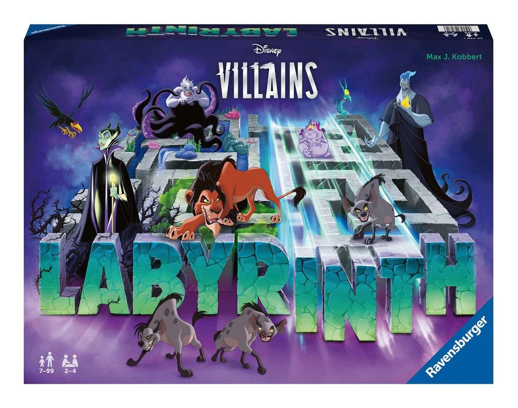 Disney Villains Labyrinth - Unleash the Villains and their Henchmen! Ravenburger. Sold by Board Hoarders