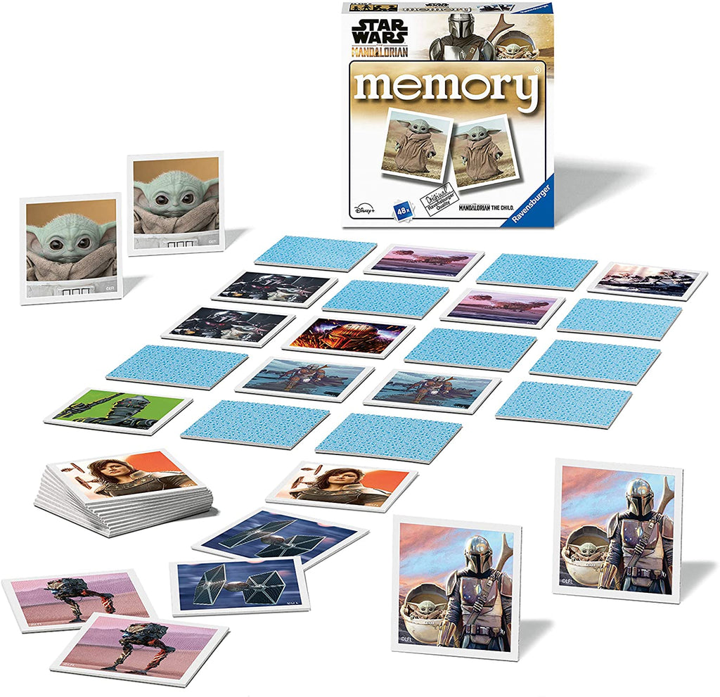 Star Wars The Mandalorian Mini Memory Game Ravensburger