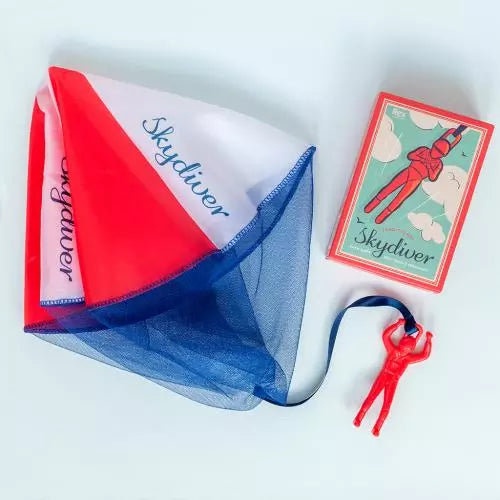 Rex London Skydiver Toy - Have hours of fun with classic toy skydiver! Sold by Say It Baby Gifts