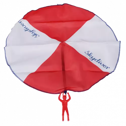 Rex London Skydiver Toy - Have hours of fun with classic toy skydiver! Sold by Say It Baby Gifts