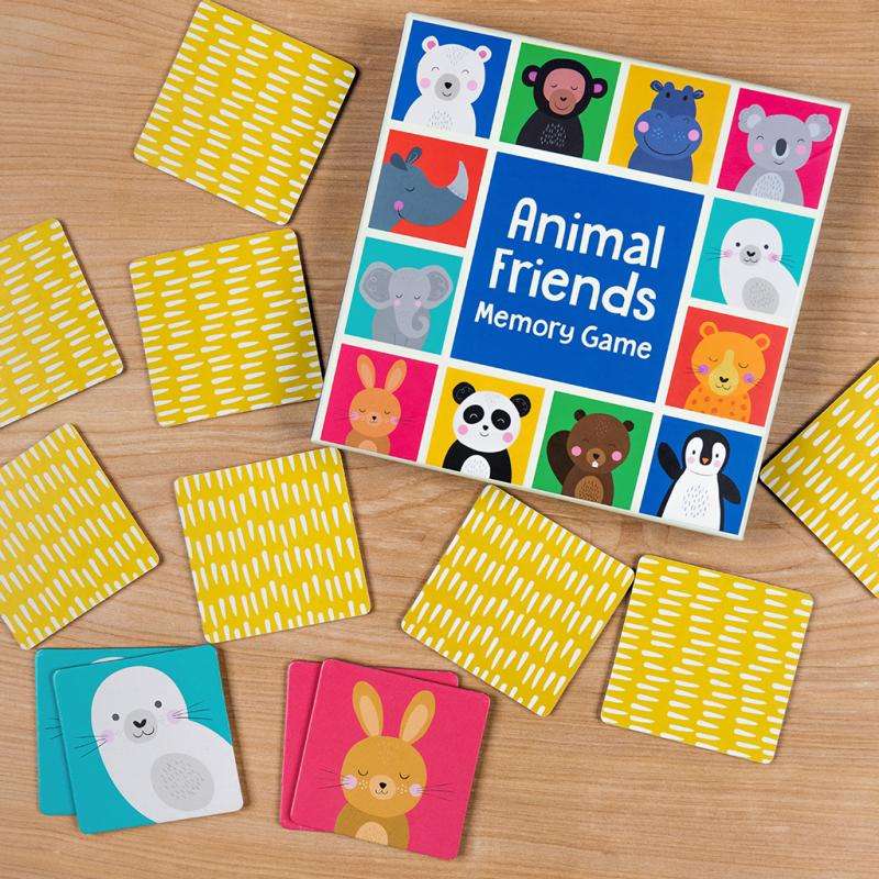 Rex London Animal Friends Memory Cards 