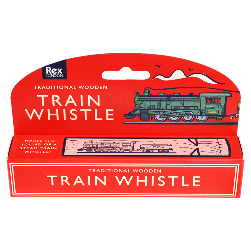 Rex London Traditional Wooden Train Whistle