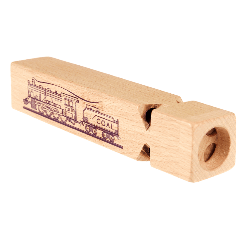 Rex London Traditional Wooden Train Whistle