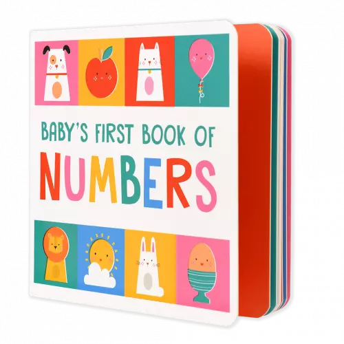 Rex London Baby's First Numbers Book. Sold by Say It Baby Gifts