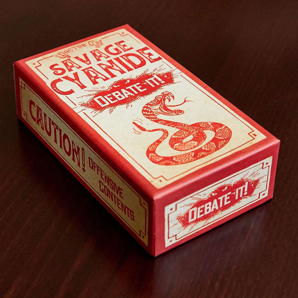 Savage Cyanide Debate It - a brilliant party game for 3 and more players!